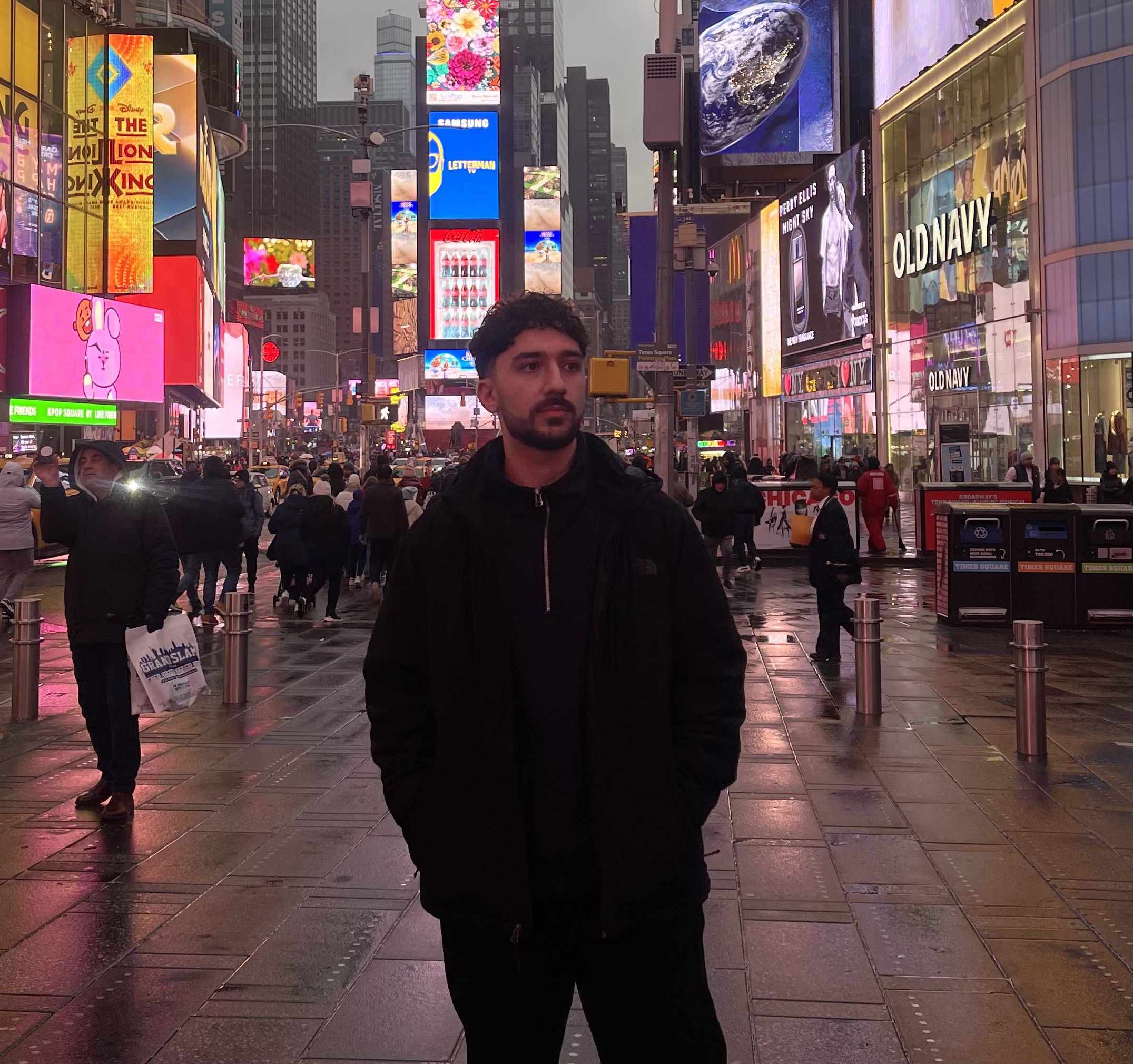 Image of adam in new york city